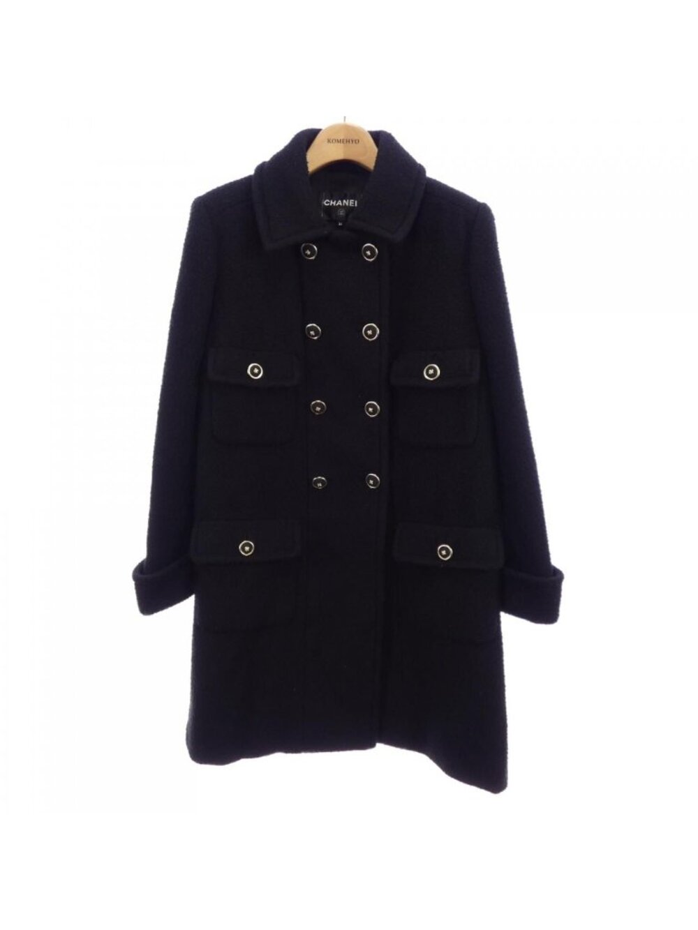 Chanel Coat Black